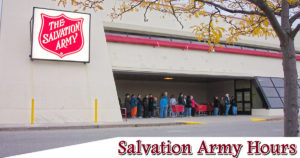 Salvation Army Hours Today Donation Drop Off Hours Holiday Timings   Salvation Army Hours Image 300x158 