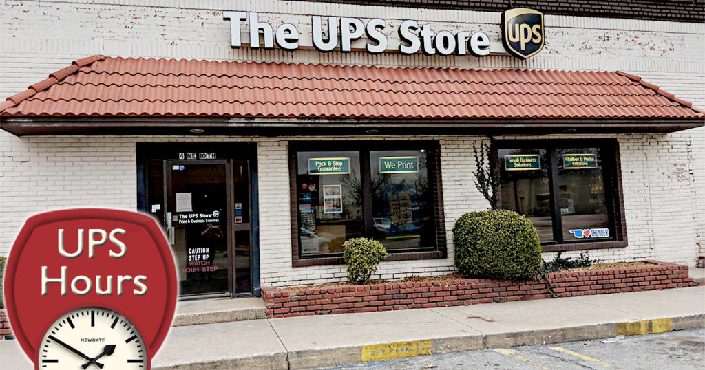 UPS Hours of Operation Open/ Closed Holiday Schedule, Locations
