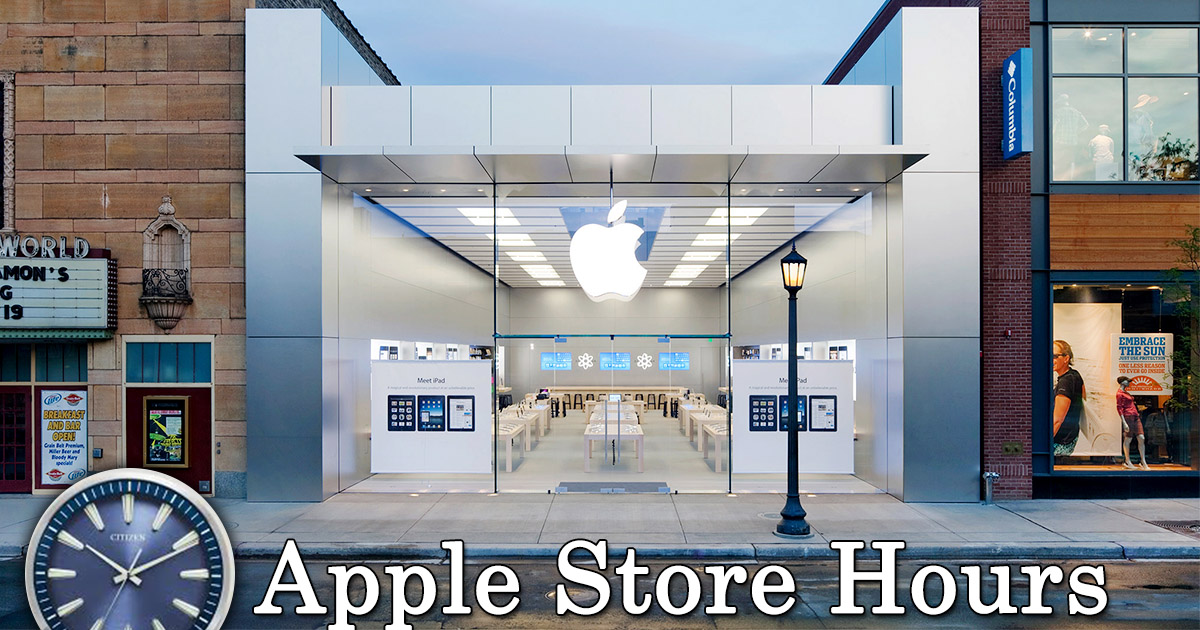 uptown apple store hours
